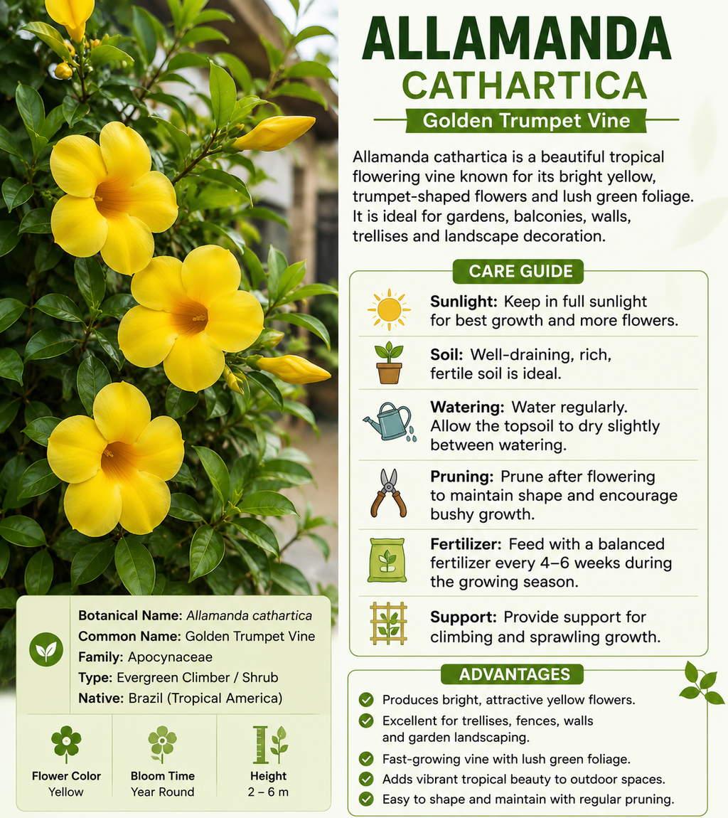 YELLOW ALLAMANDA