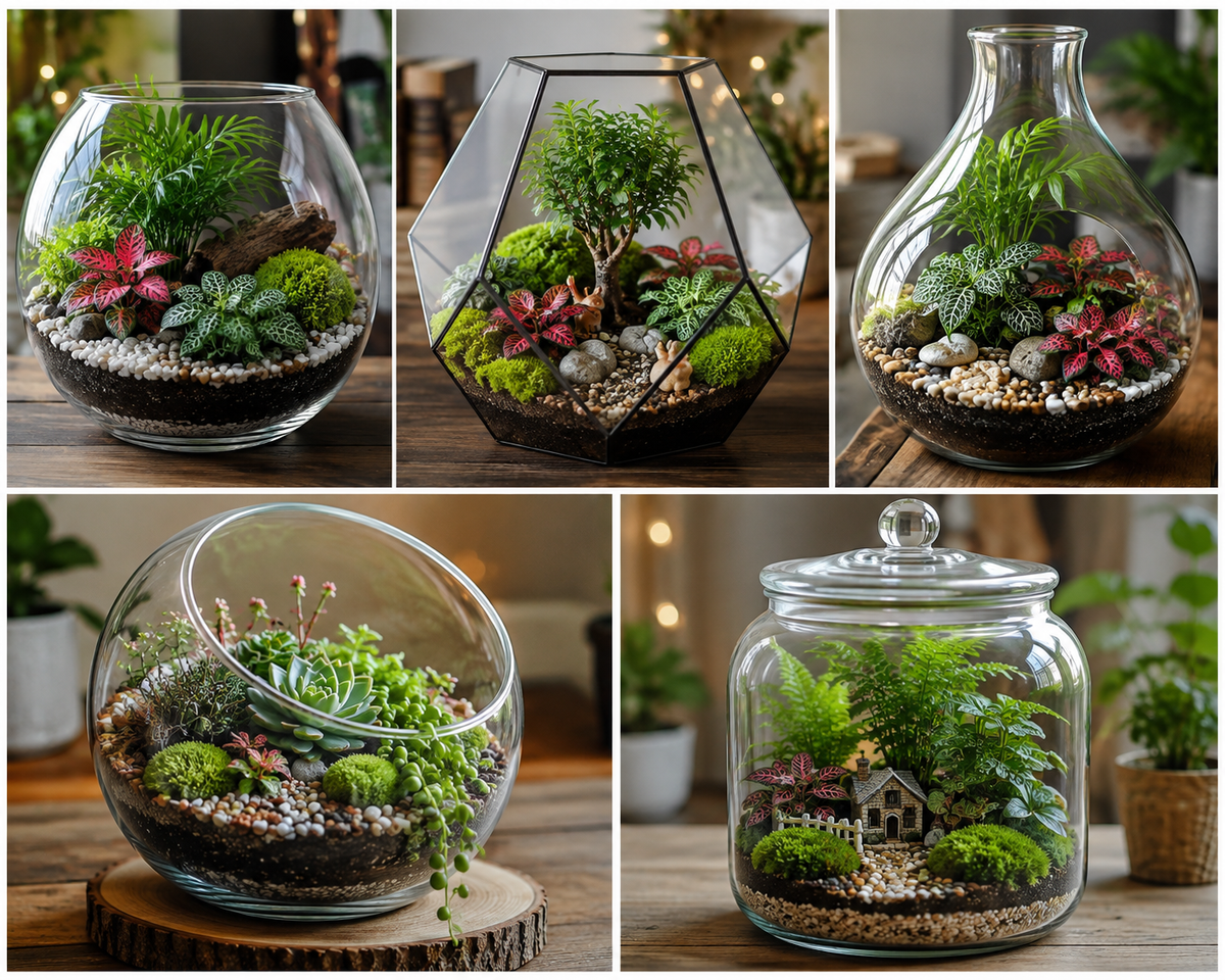 GLASS TERRARIUM (4INCH)