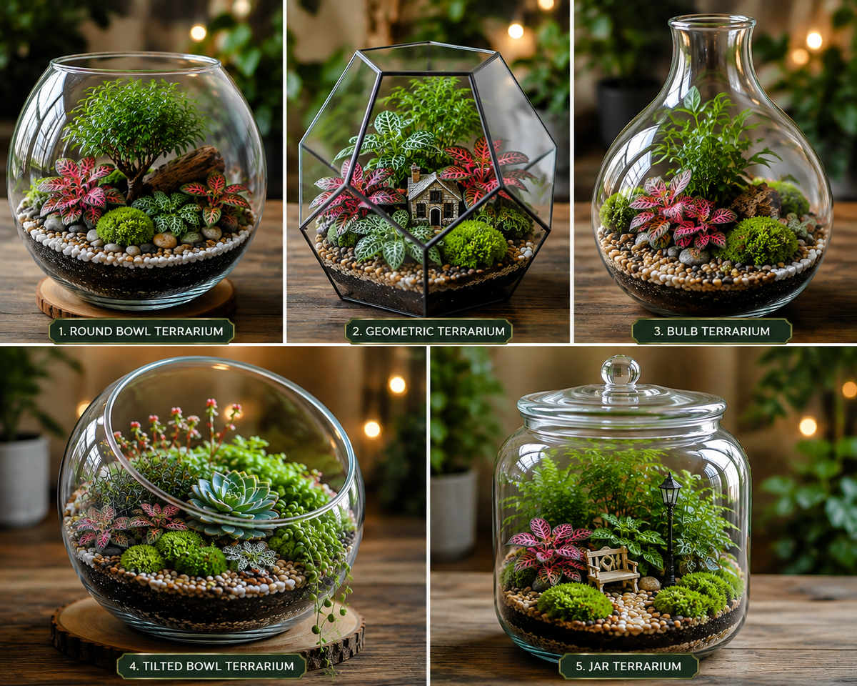 GLASS TERRARIUM (4INCH)