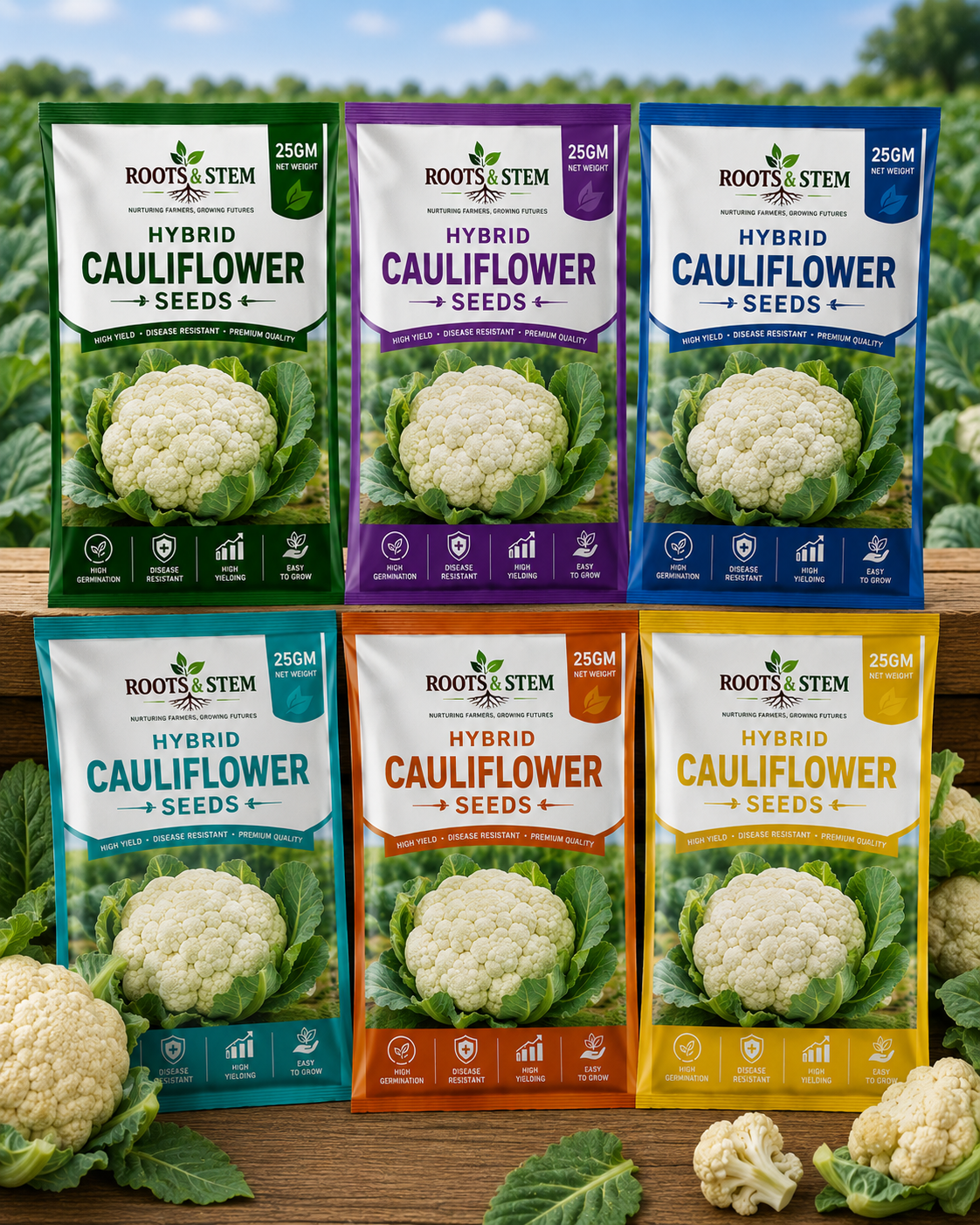 HYBRID CAULIFLOWER SEEDS