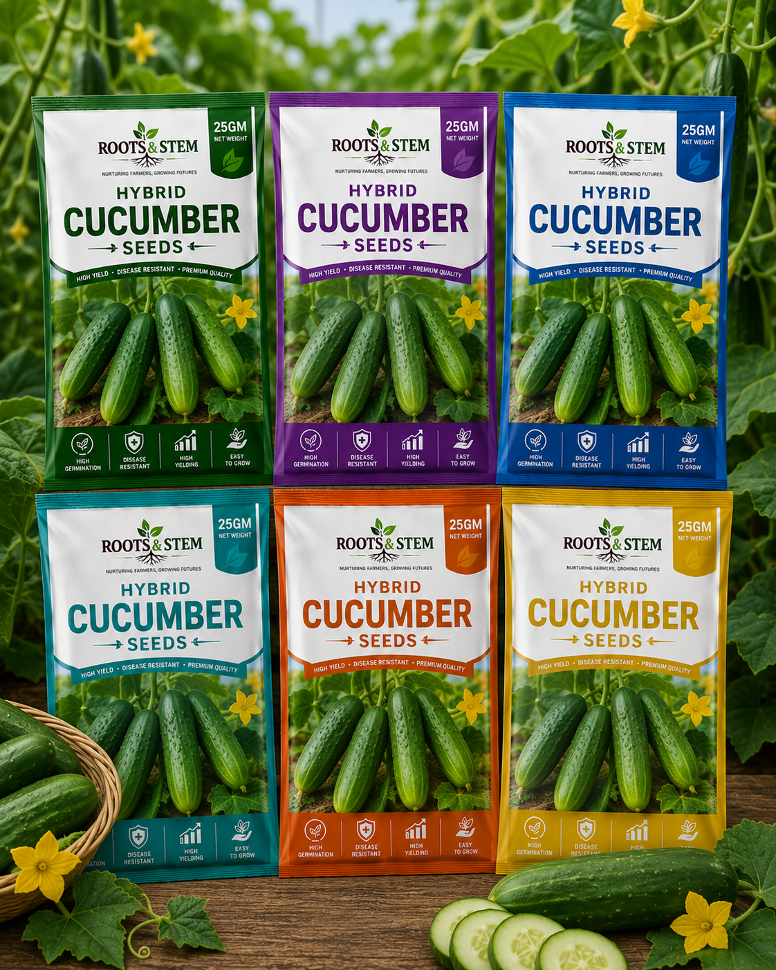 HYBRID CUCUMBER SEEDS