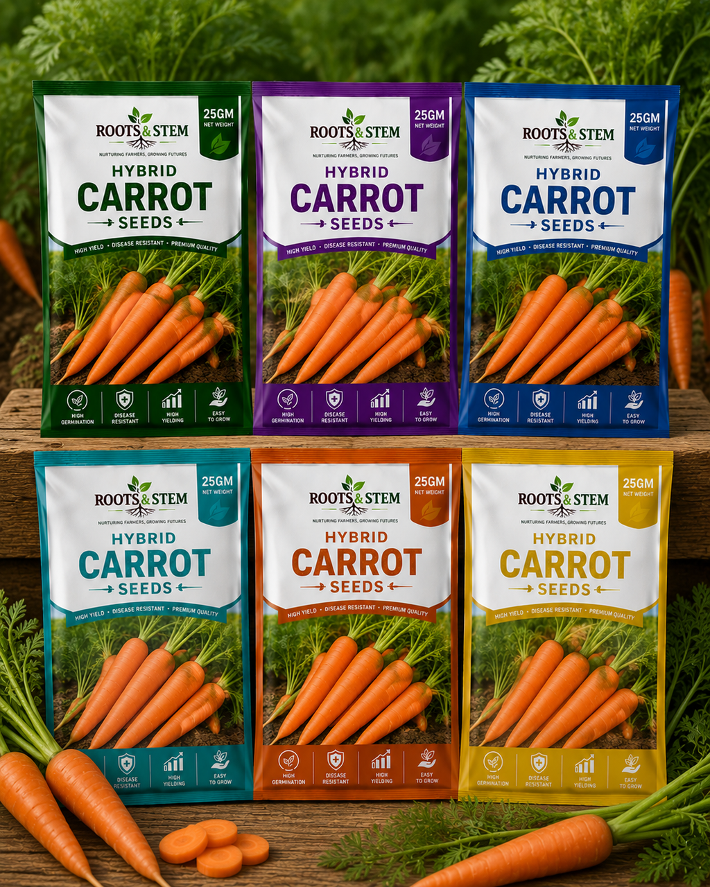 HYBRID CARROT SEEDS