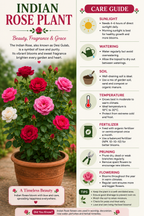 INDIAN ROSE PLANT
