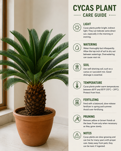 Cycas Plant