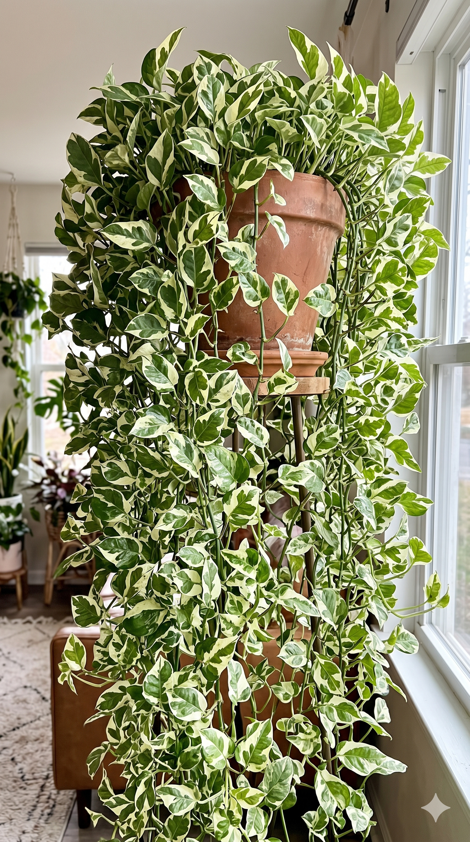 N’Joy Money Plant (Epipremnum aureum ‘N’Joy’)