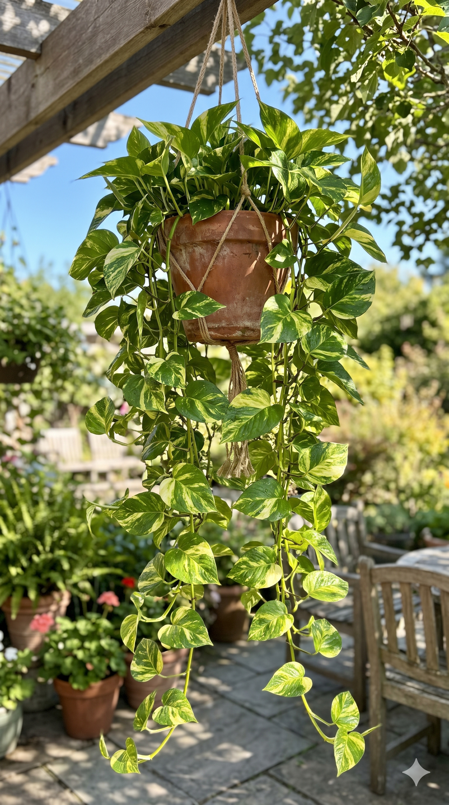 Golden Money Plant (Epipremnum aureum)