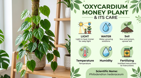 Oxycardium Money Plant (Epipremnum aureum ‘Oxycardium’)