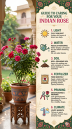 INDIAN ROSE PLANT