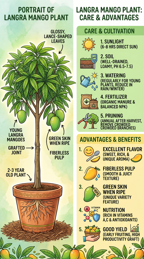 LANGRA MANGO PLANT