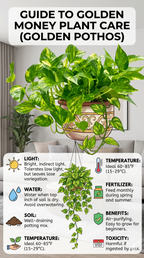 Golden Money Plant (Epipremnum aureum)