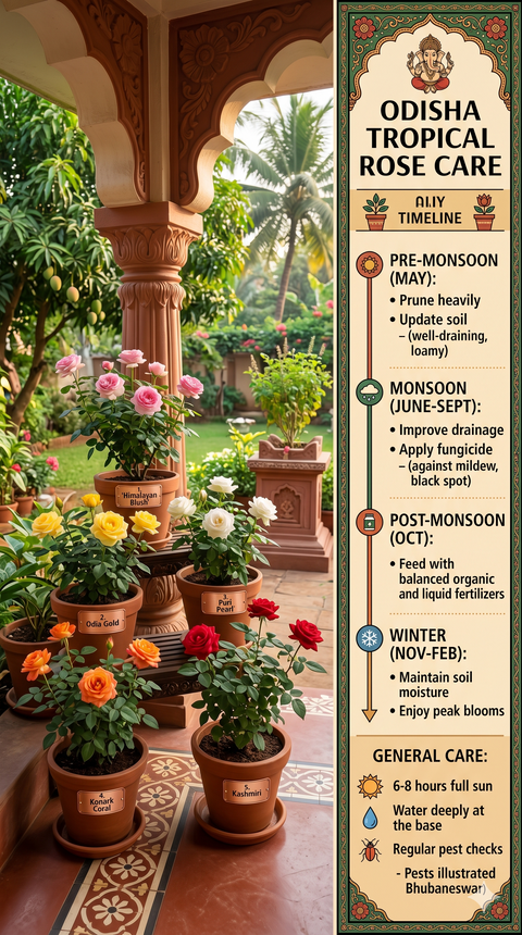 INDIAN ROSE PLANT