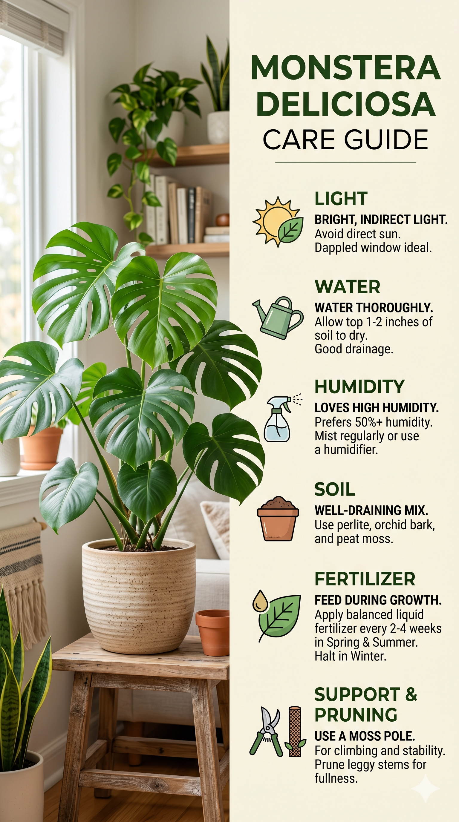 MONSTERA PLANT