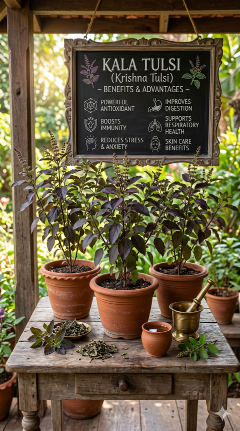 Kala Tulasi Plant