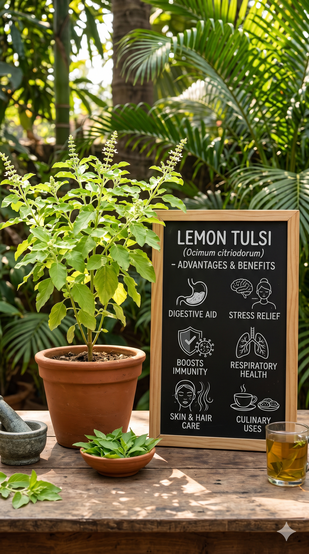 Lemon Tulasi Plant