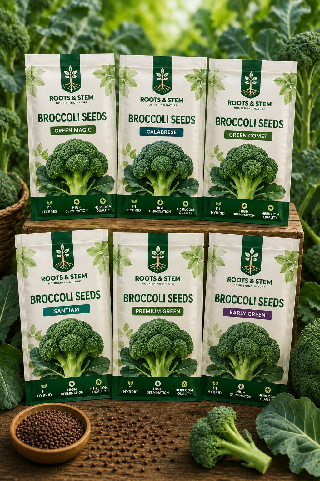 Hybrid Broccoli Seeds