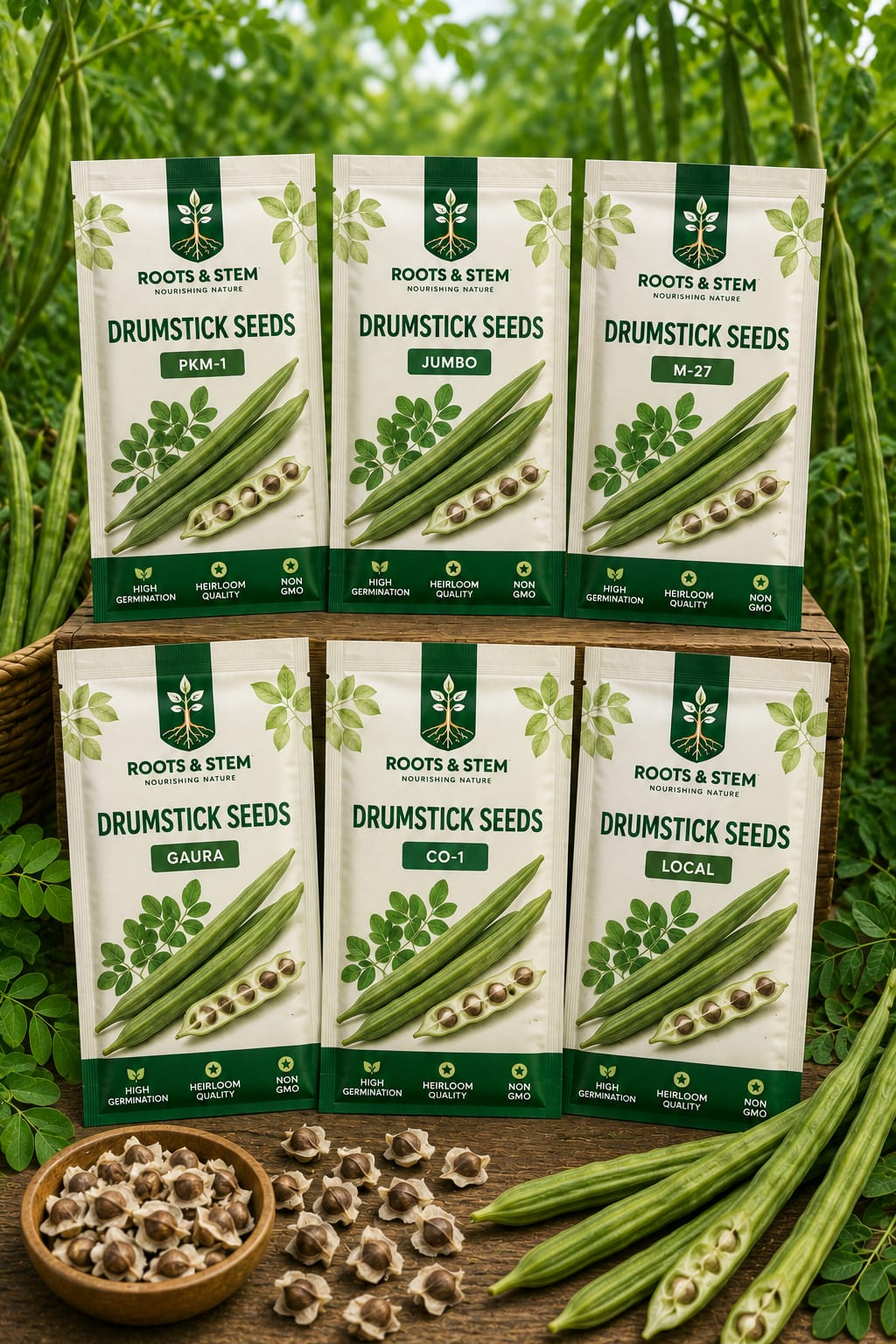 Hybrid Drumstick Seeds