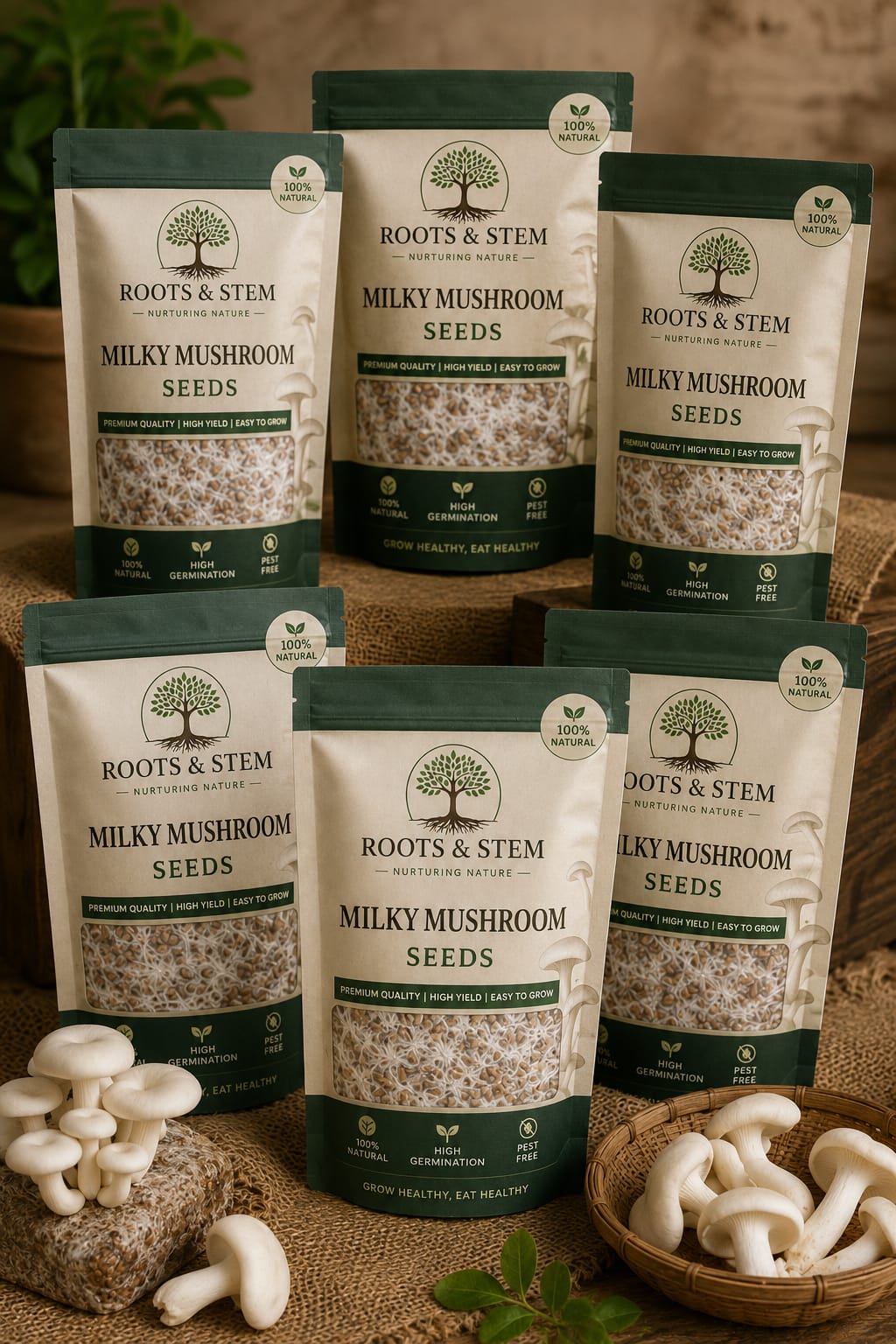 Milky Mushroom Seeds