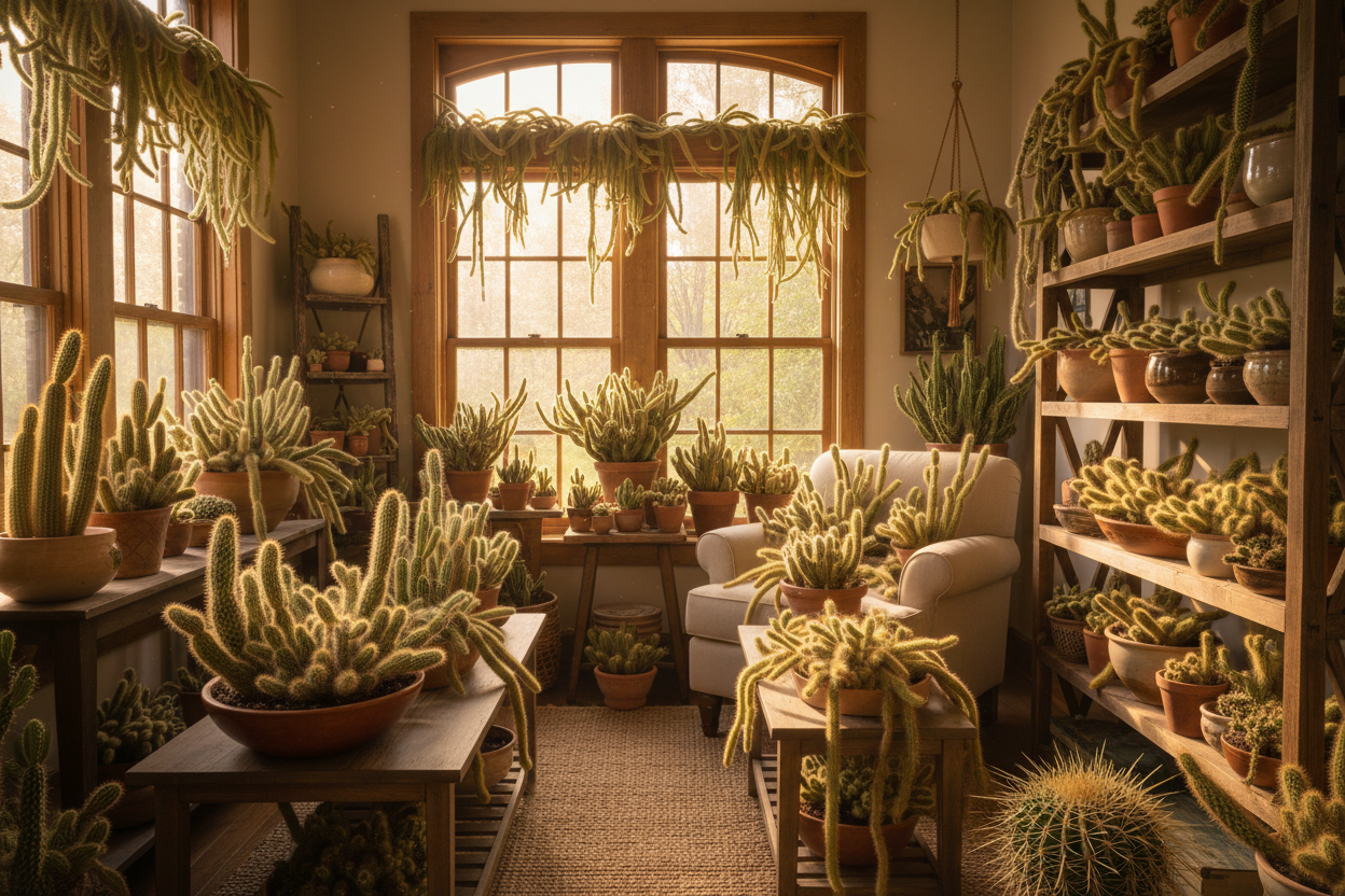 LADY FINGER CACTUS (MAMMILLARIA ELONGATA)