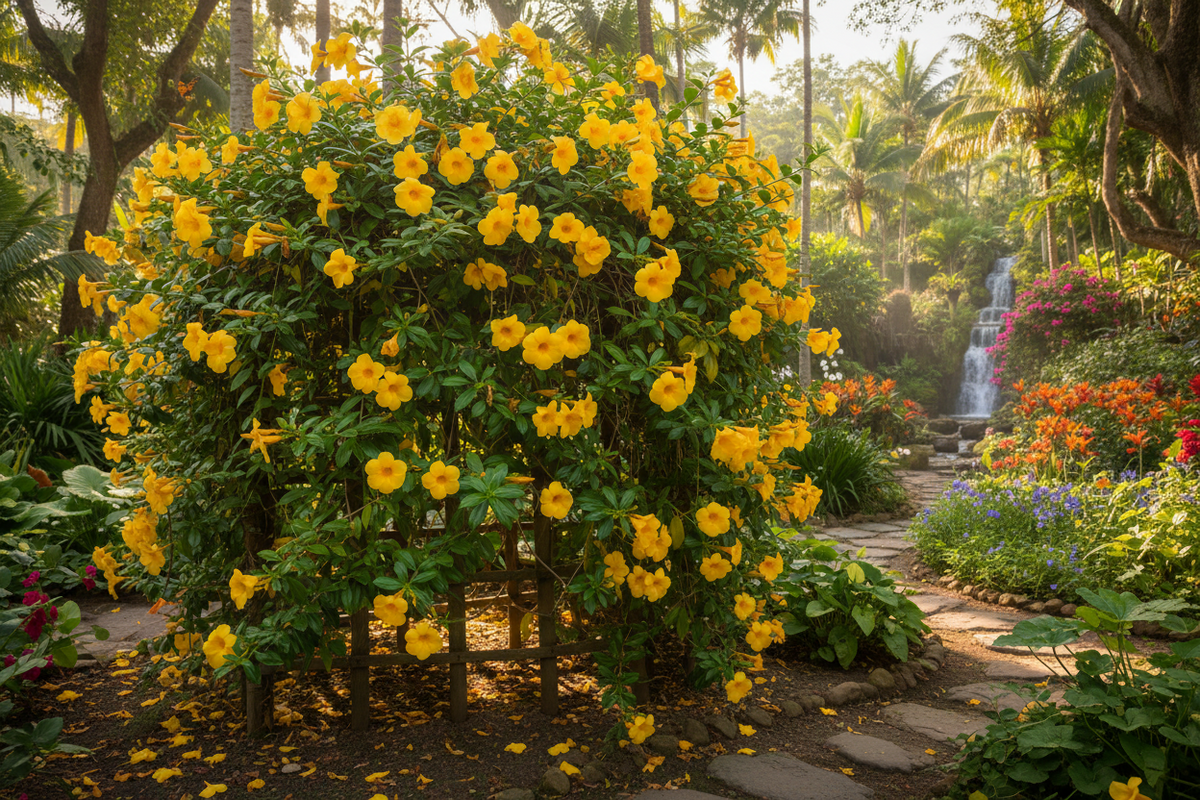 YELLOW ALLAMANDA