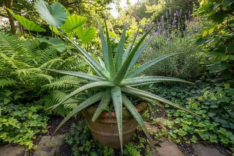 VARICATED ALOE VARA PLANT