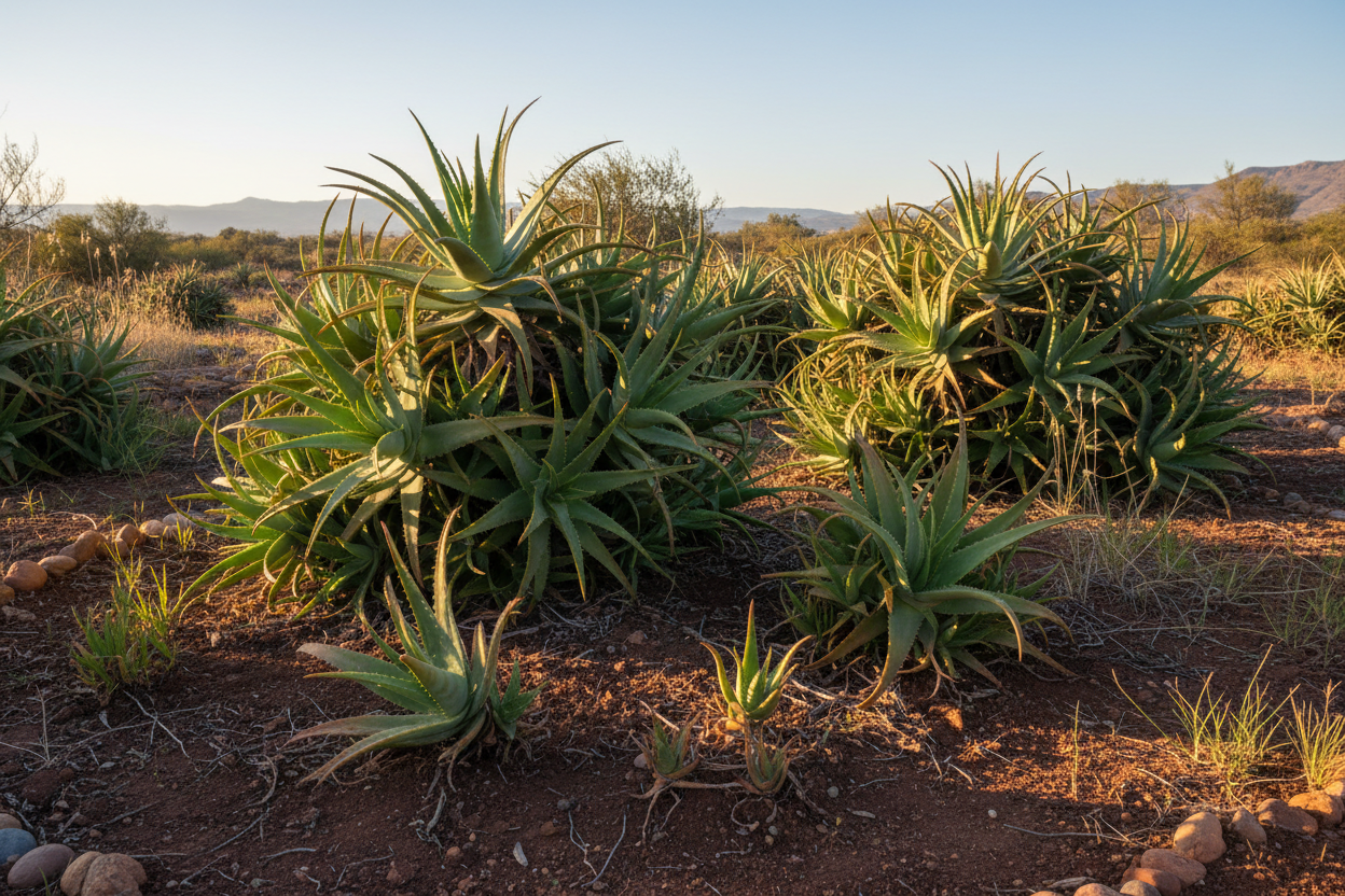 VARICATED ALOE VARA PLANT