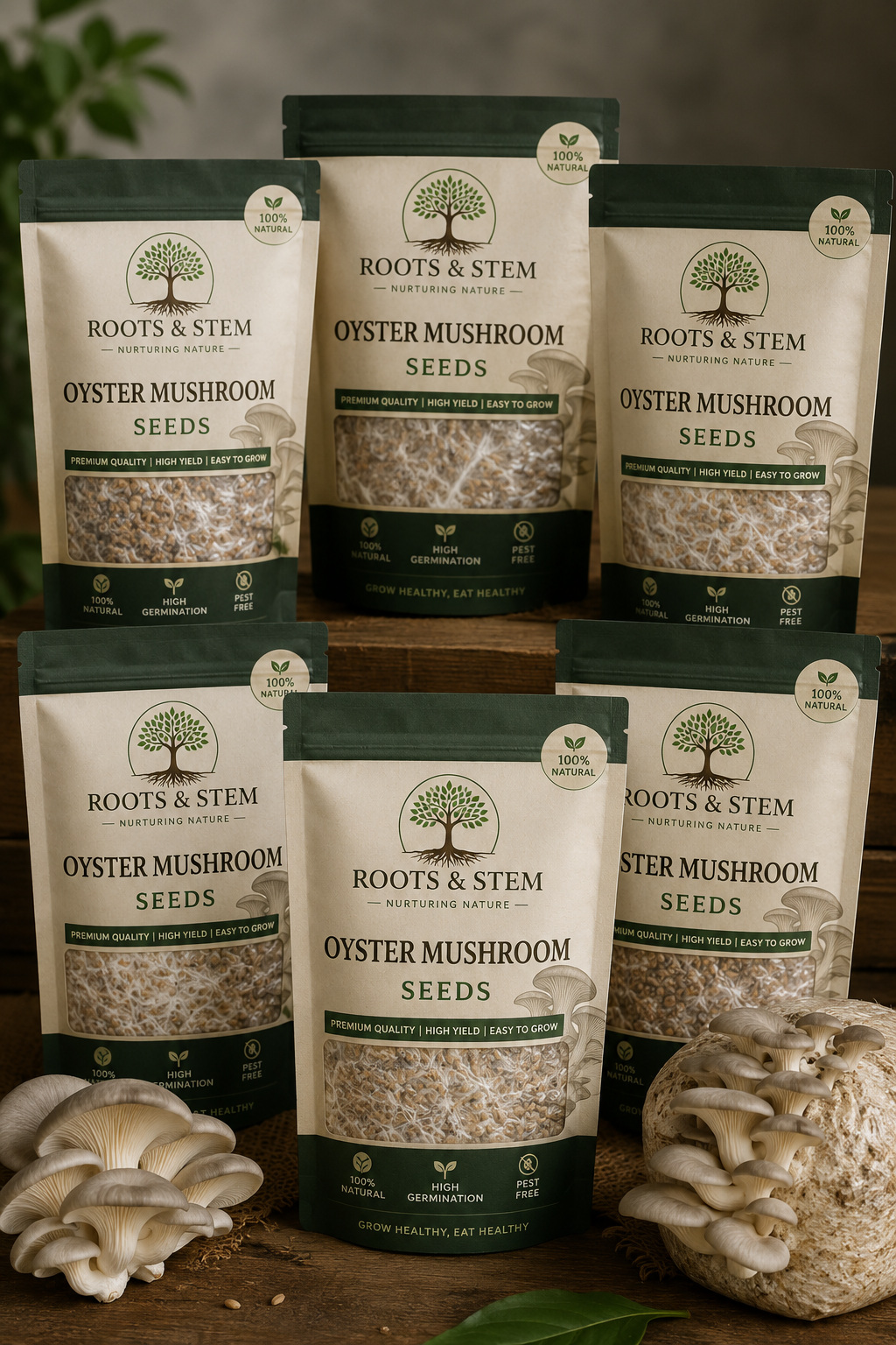 Oyster Mushrooms Seeds
