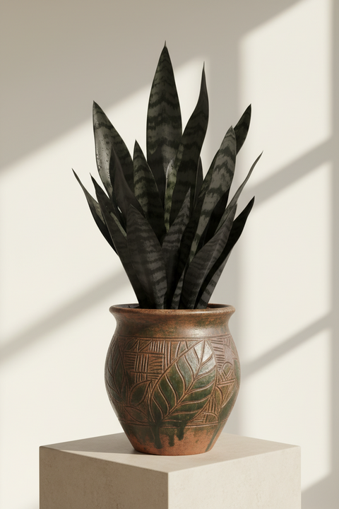 BLACK SNAKE PLANT