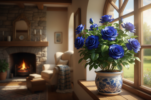RARE HYBRID BLUE ROSE
