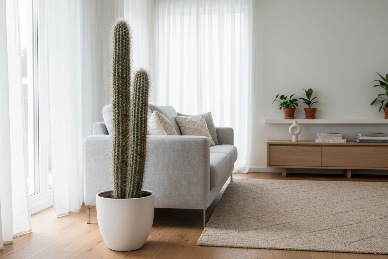 CLEISTOCACTUS STRAUSII (SILVER TORCH CACTUS)