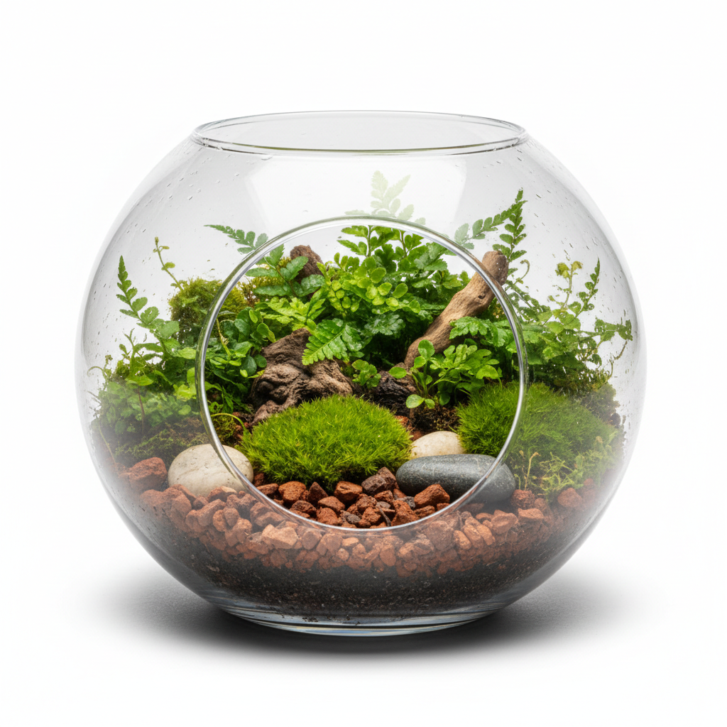 GLASS TERRARIUM (4INCH)