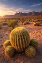 Golden Barrel Cactus (Echinocactus grusonii)