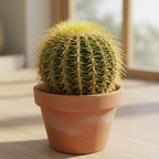 Golden Barrel Cactus (Echinocactus grusonii)