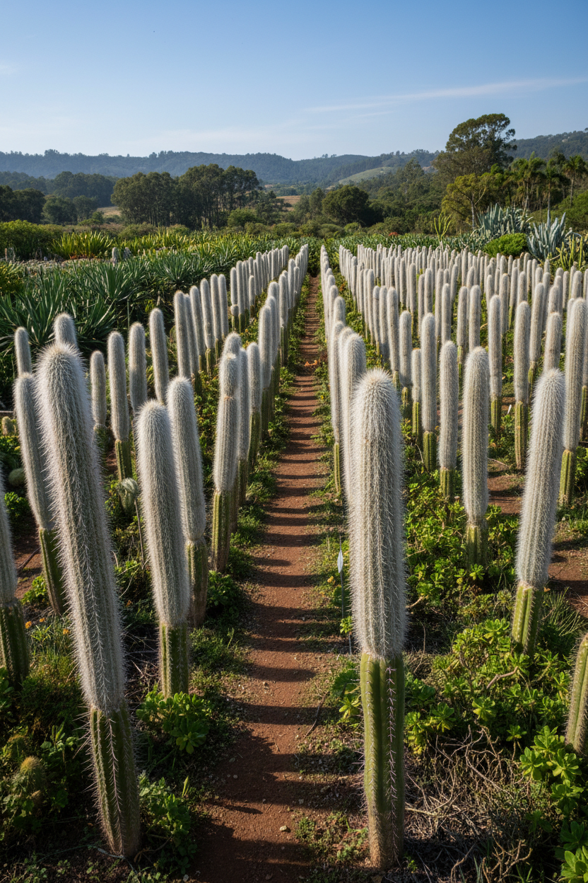 CLEISTOCACTUS STRAUSII (SILVER TORCH CACTUS)