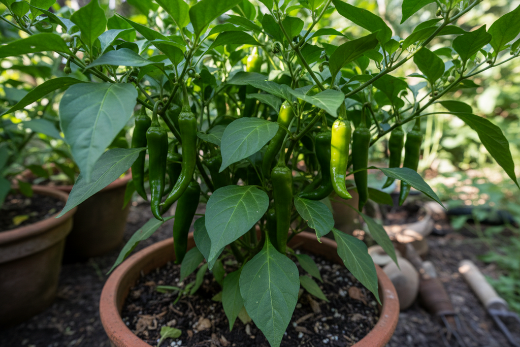 Hybrid Green Chillies Seeds