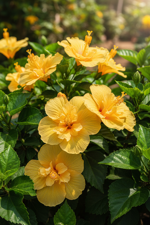 INDIAN HIBISCUS PLANT