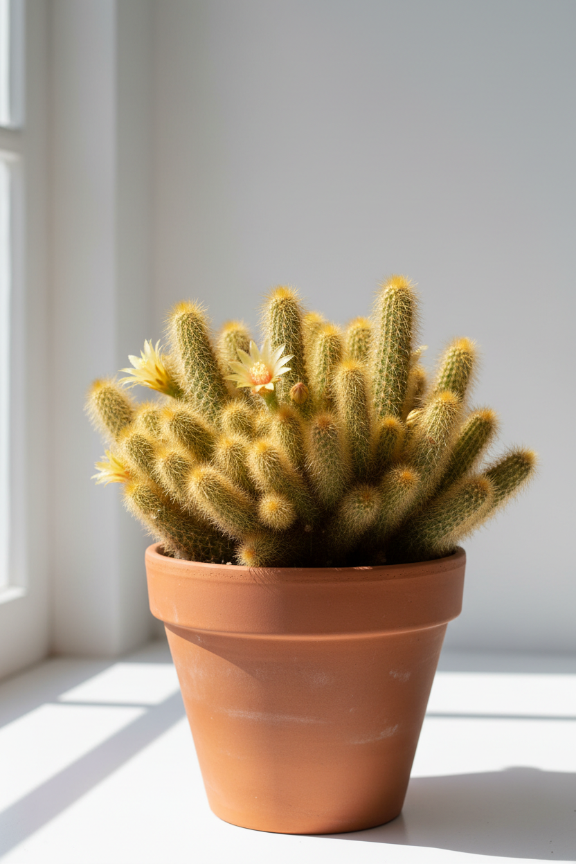 LADY FINGER CACTUS (MAMMILLARIA ELONGATA)