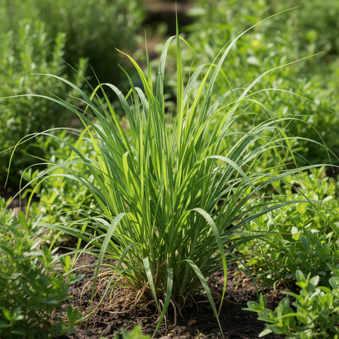 Lemongrass plant