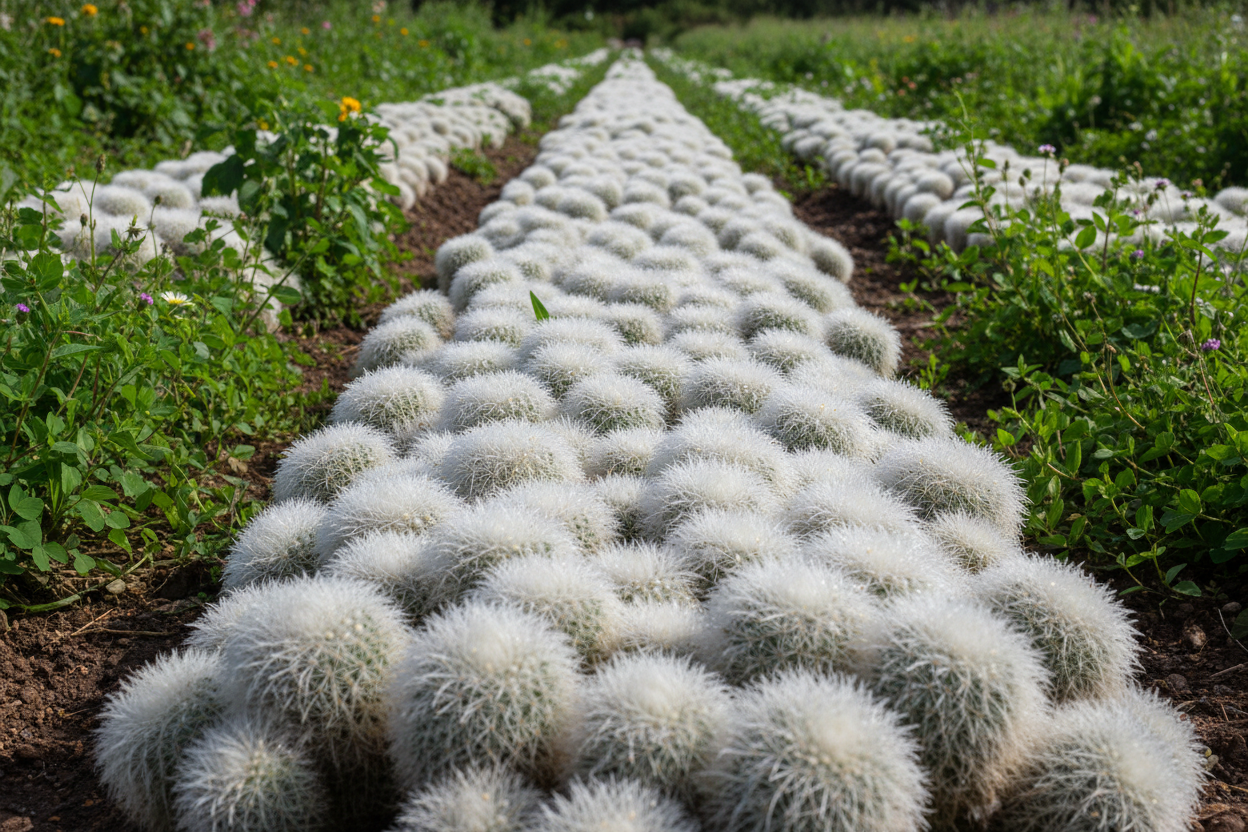 MAMMILLARIA PLUMOSA (FEATHER CACTUS)