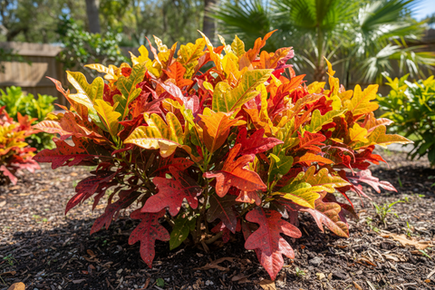 Oakleaf Croton Plant