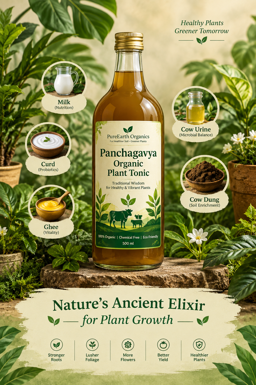 PANCHAGAVYA – ORGANIC PLANT TONIC