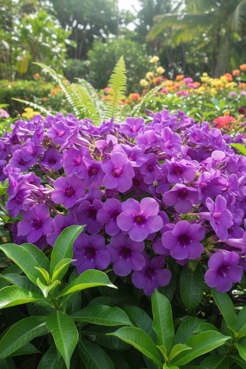 PURPLE ALLAMANDA