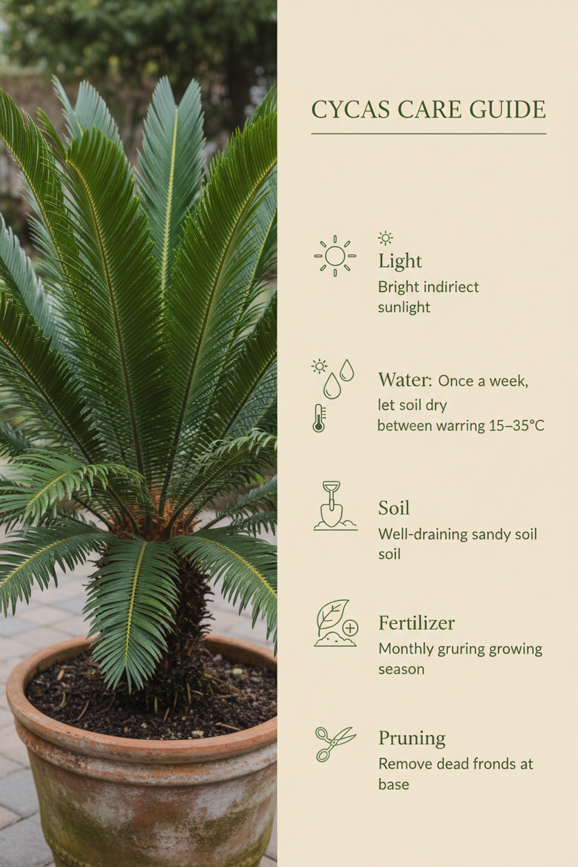 Cycas Plant