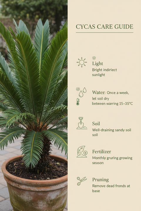 Cycas Plant