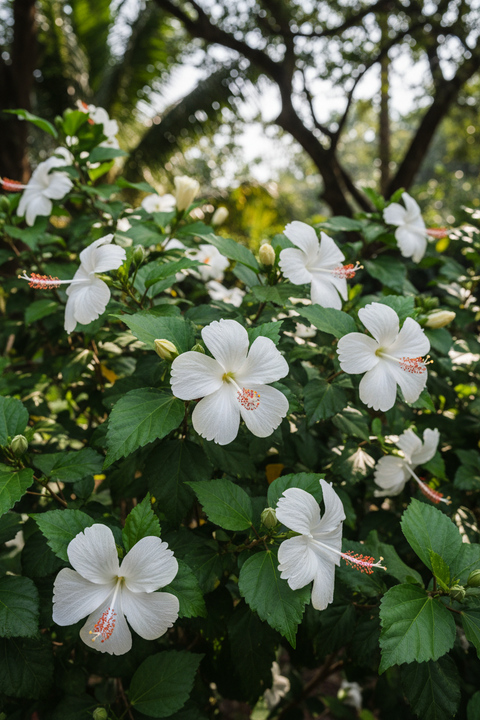 INDIAN HIBISCUS PLANT