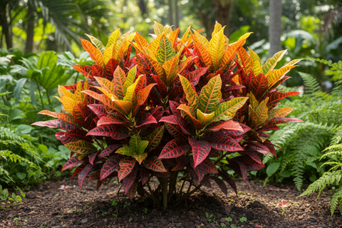 RED CROTON PLANT