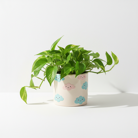 Green Money Plant (Epipremnum aureum – Green variety)