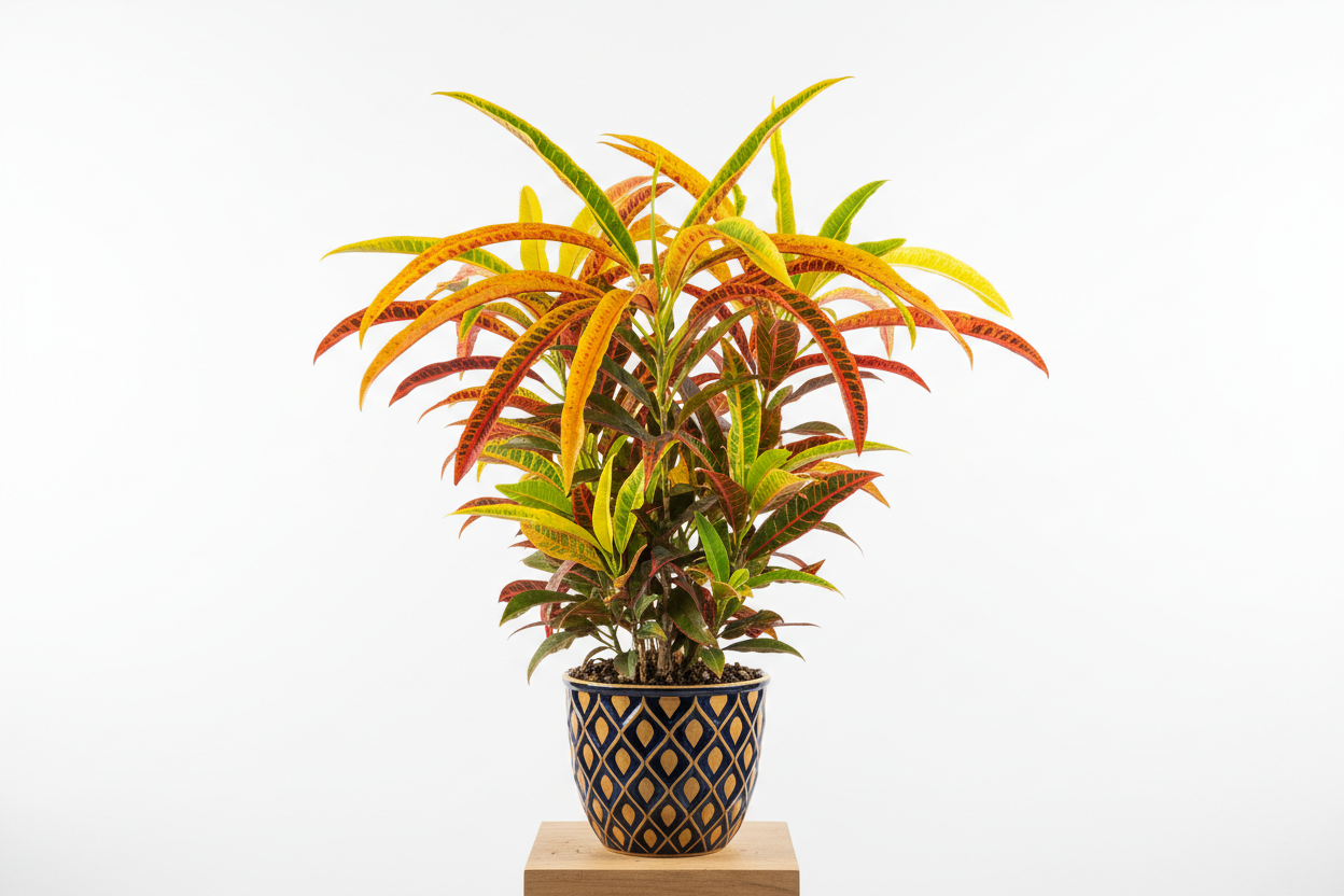 Thin Leaves Croton Plant