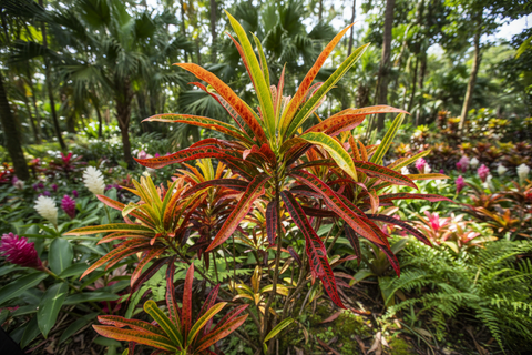 Thin Leaves Croton Plant