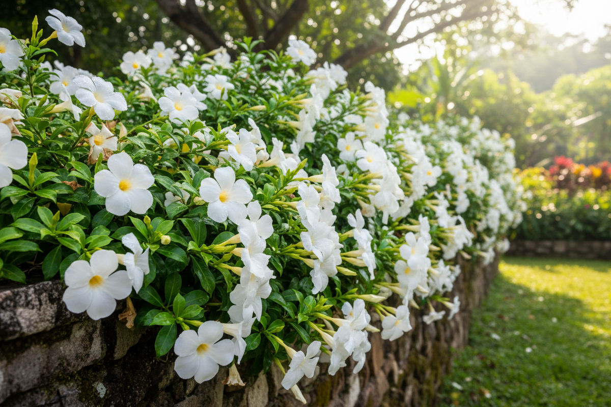 White Allamanda
