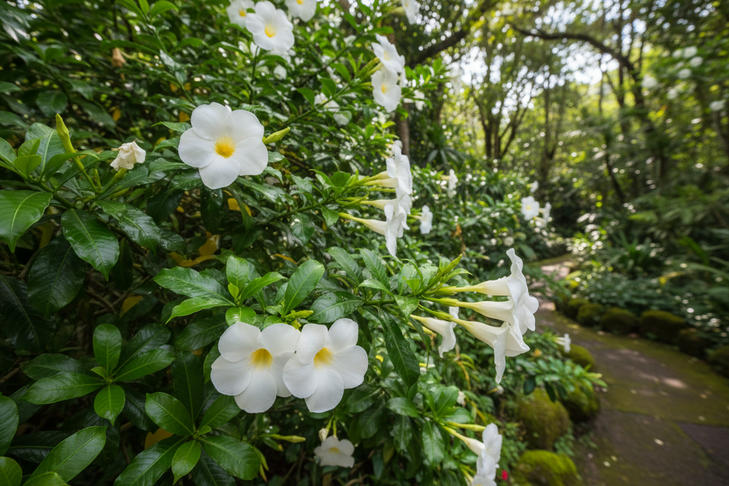 White Allamanda